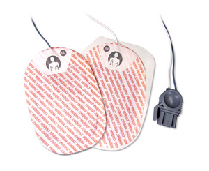 Medi-Trace 1310P Defibrillation, ECG & Pacing Electrodes, Pair < Kendall #31319281 